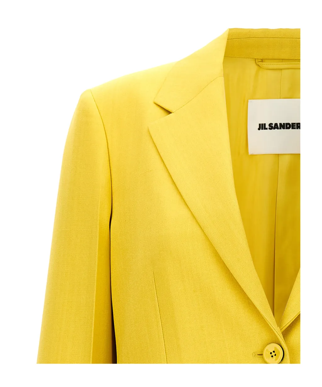 Single-Breasted Tailored Blazer