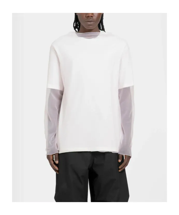 Logo Printed Layered T-Shirt