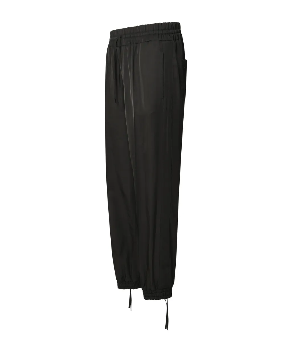 High Waist Drawstring Trousers