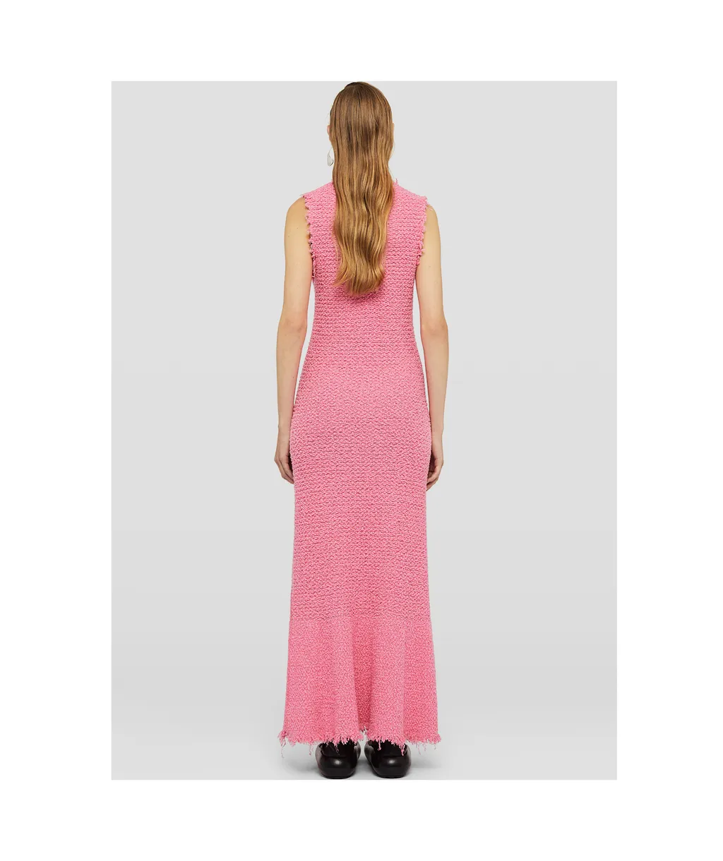 Embroidered Sleeveless Maxi Dress