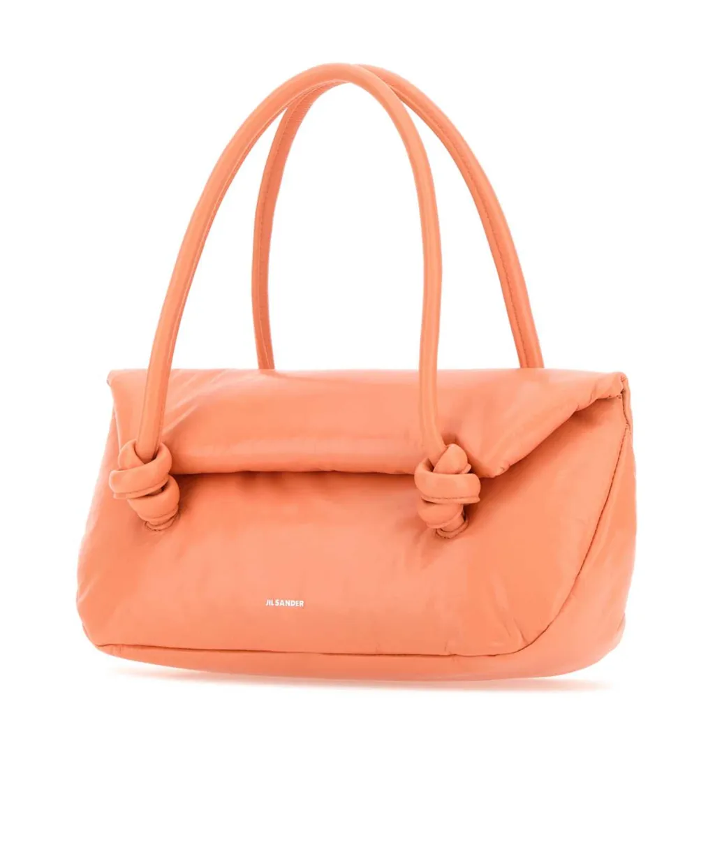 Knot-Detailed Padded Tote Bag