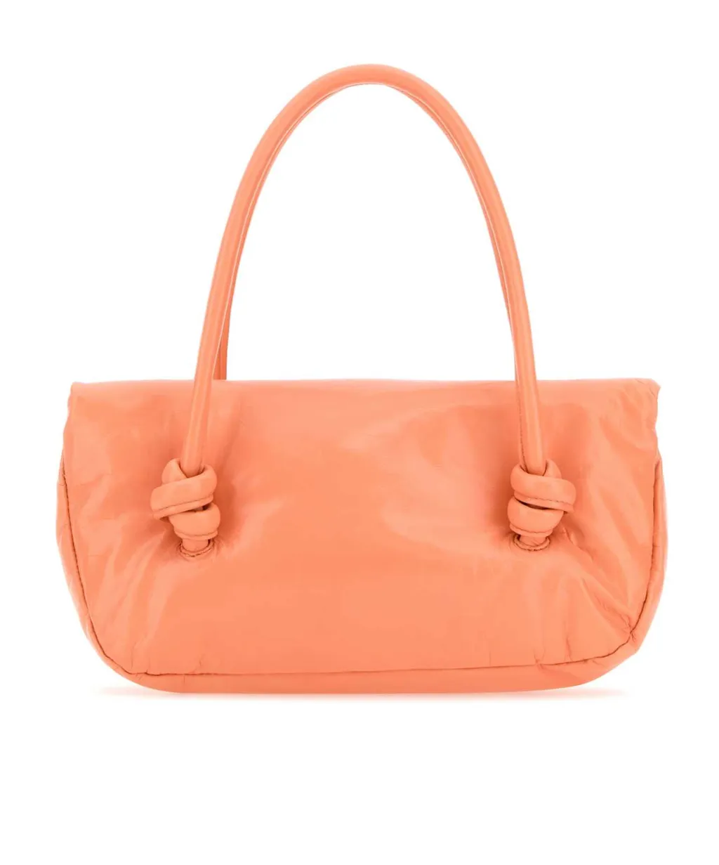 Knot-Detailed Padded Tote Bag