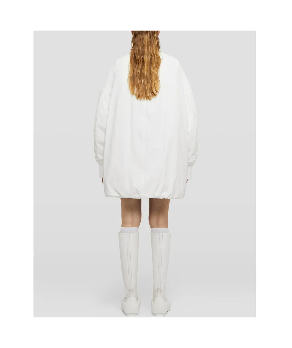 Stand-Up Collar Oversized Jacket