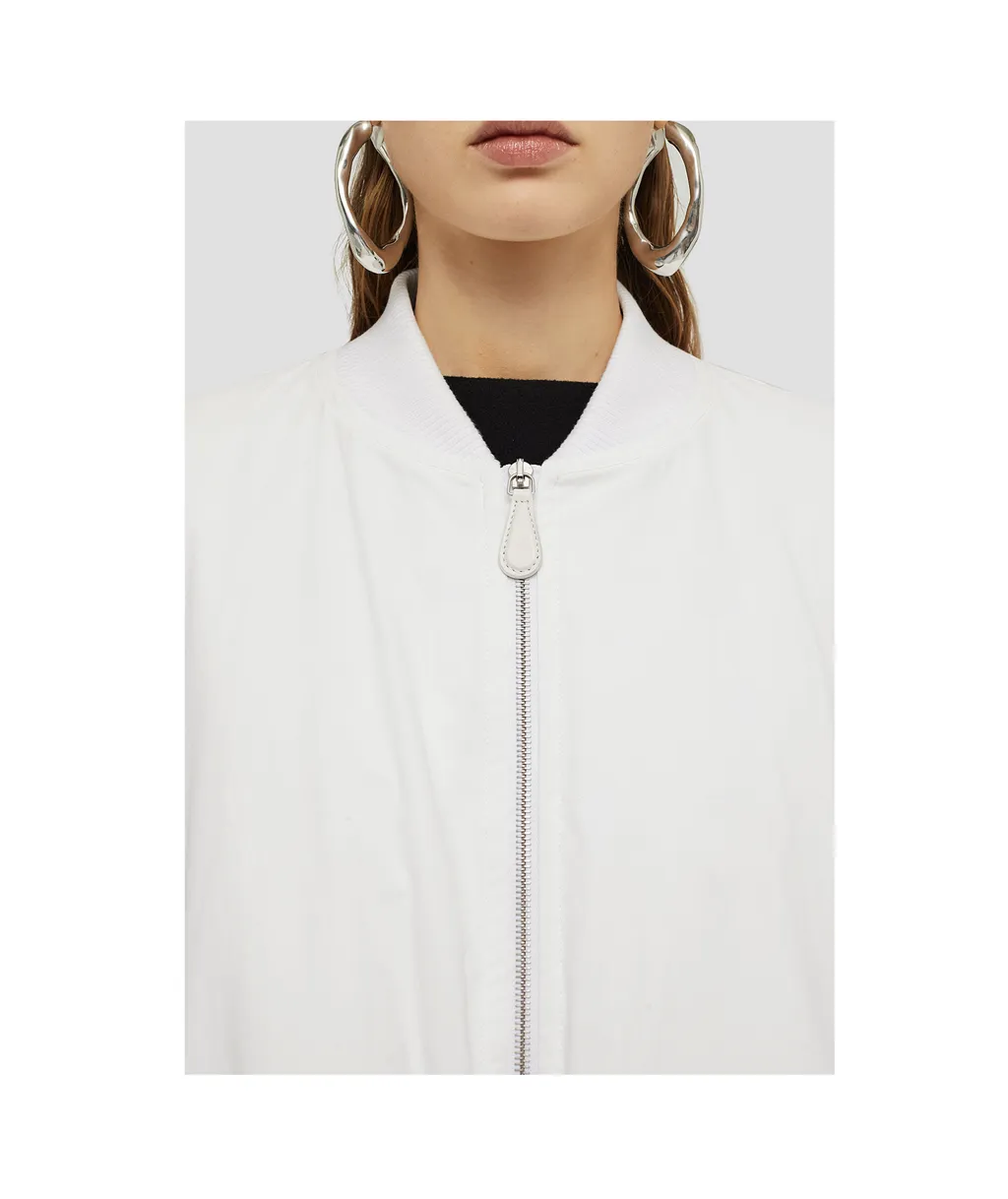 Stand-Up Collar Oversized Jacket