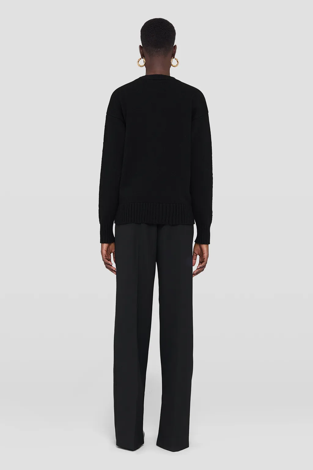 Crewneck Ribbed Jumper