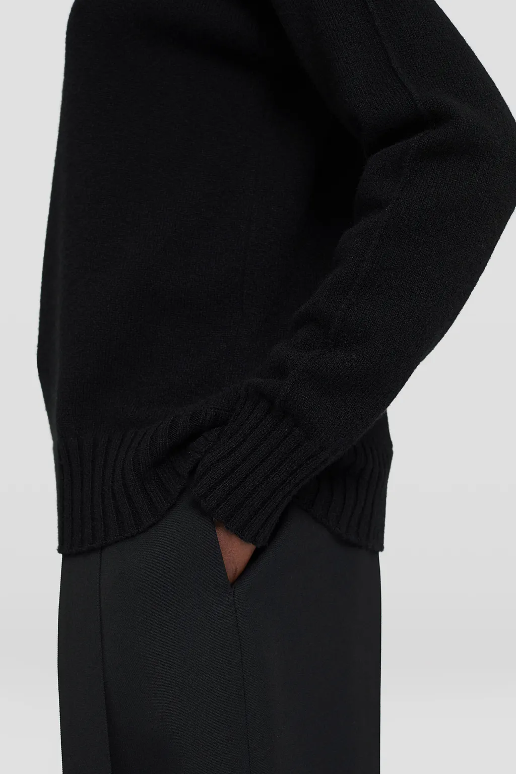 Crewneck Ribbed Jumper
