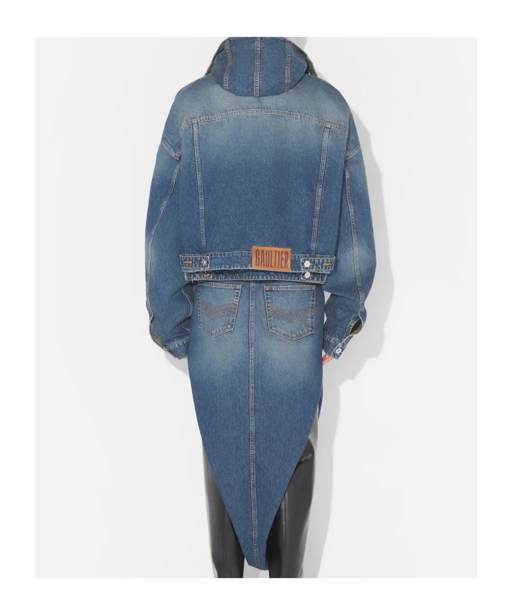 Hooded Denim Jacket