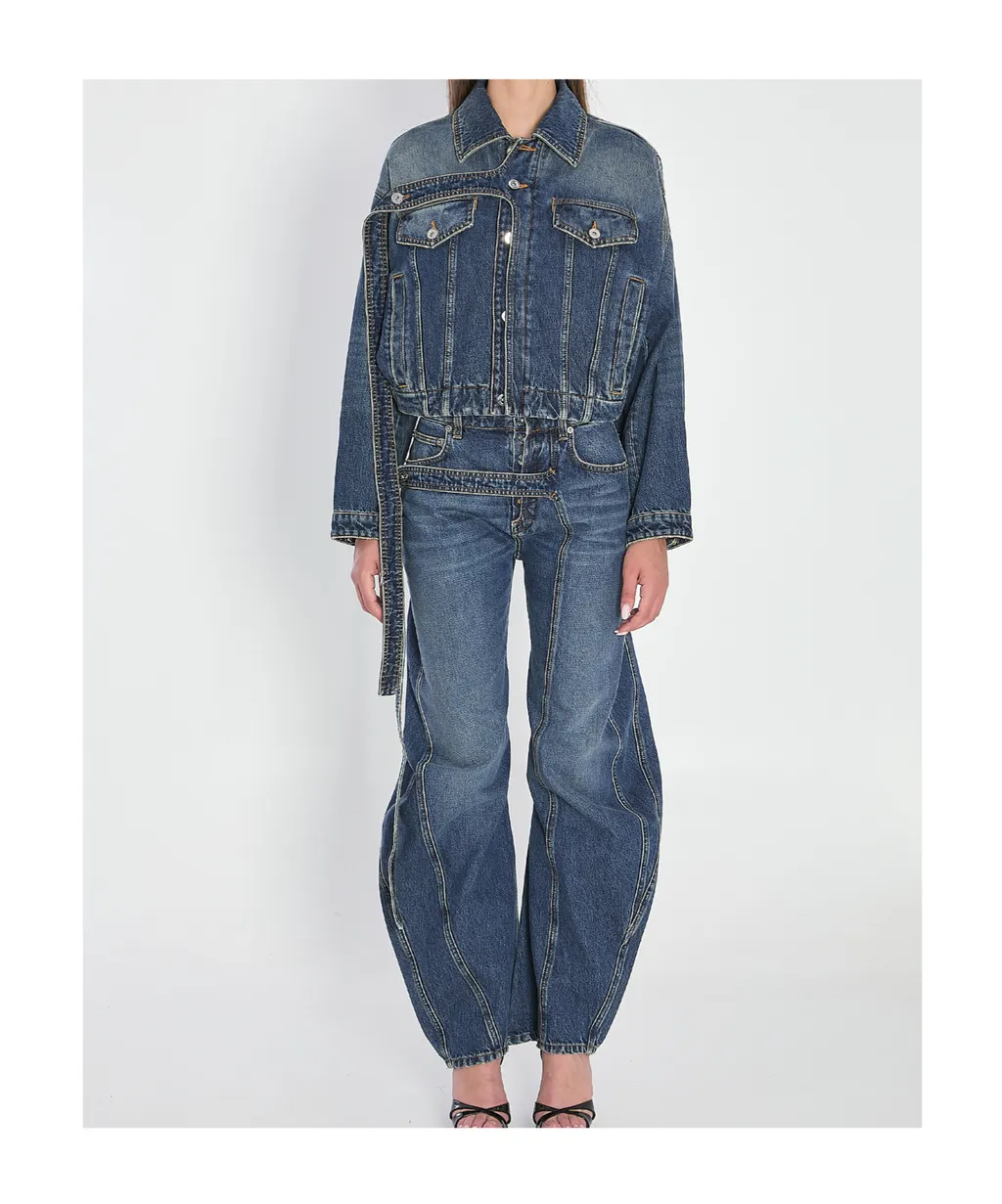 Strap Jeans