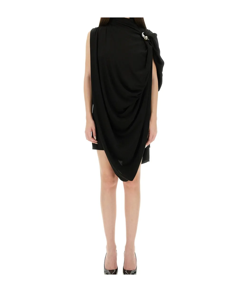 Perforated Pendant Dress