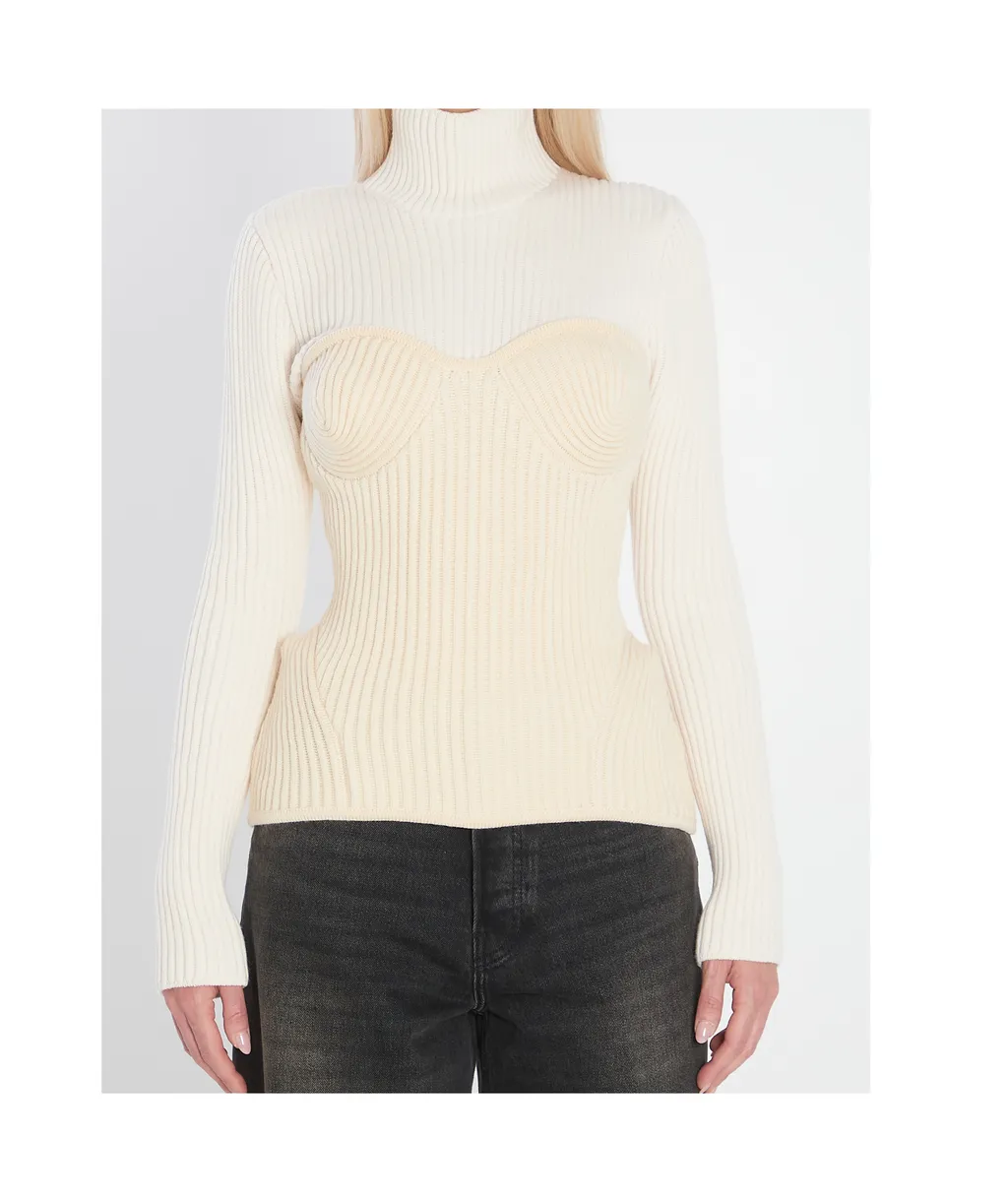 Ribbed Knit Pullover