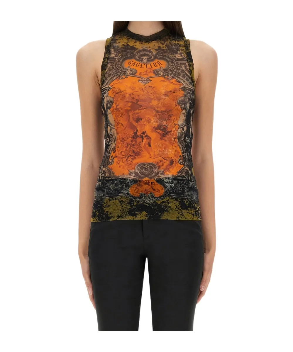 Printed Vest