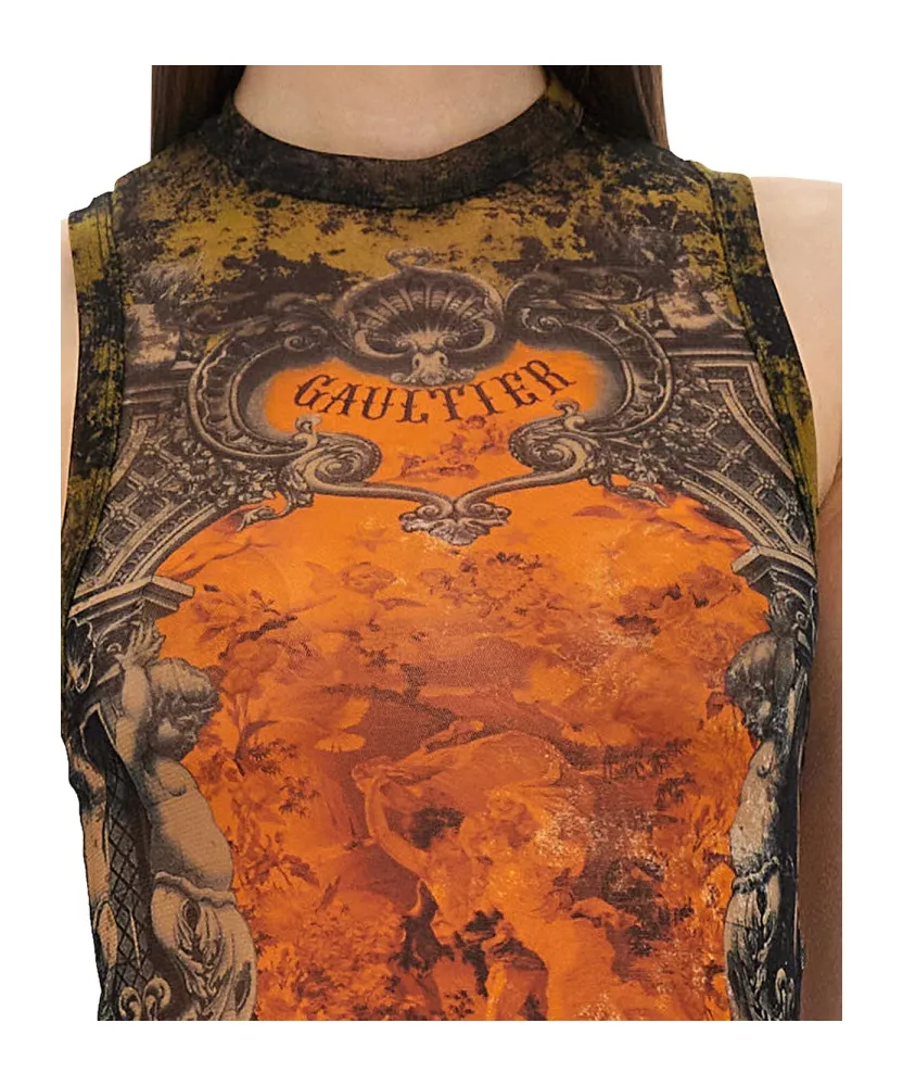 Printed Vest
