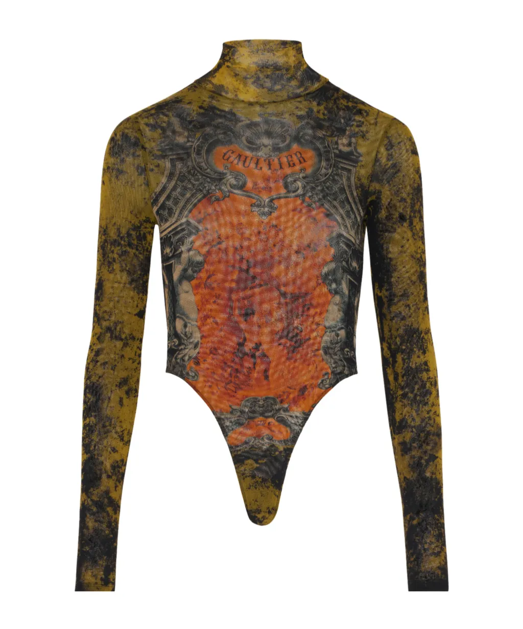 Logo Detail Bodysuit