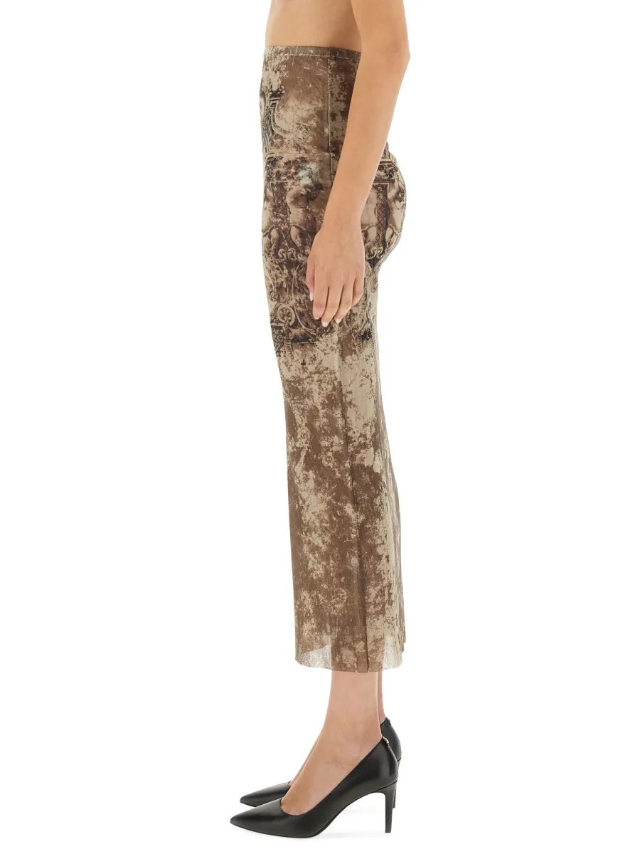 Logo Printed Skirt