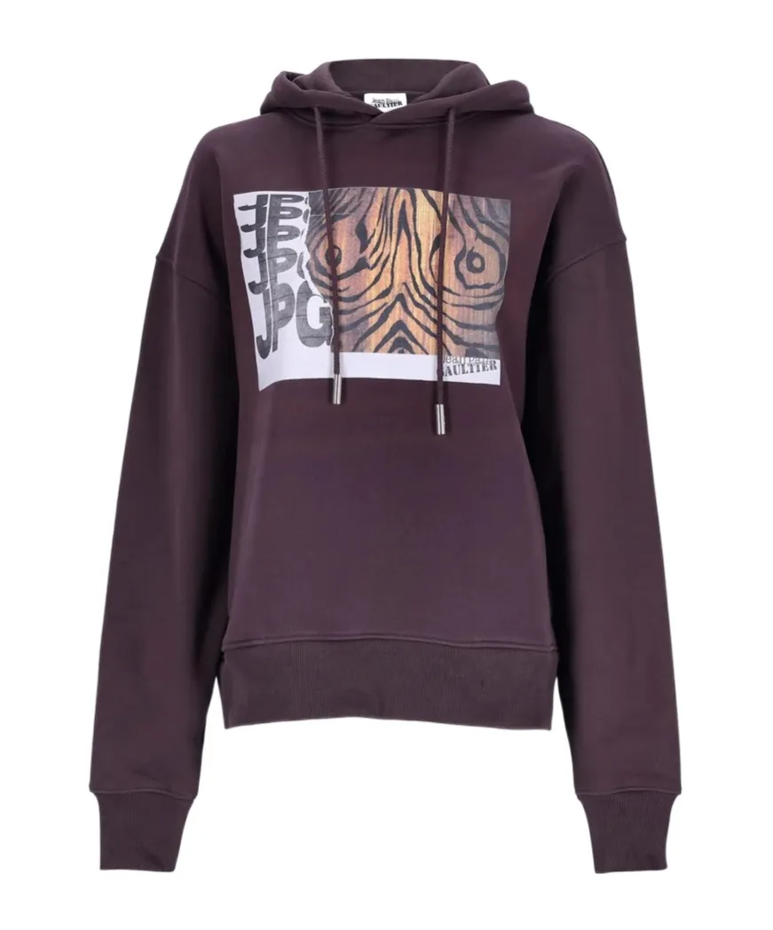 Printed Wood Hoodie