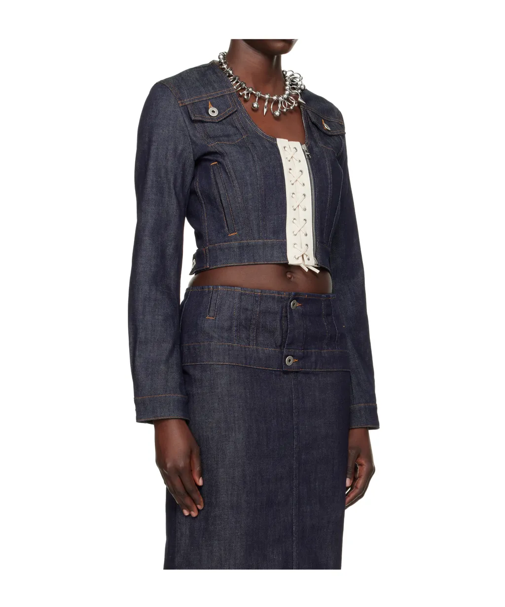 Cropped Denim Jacket