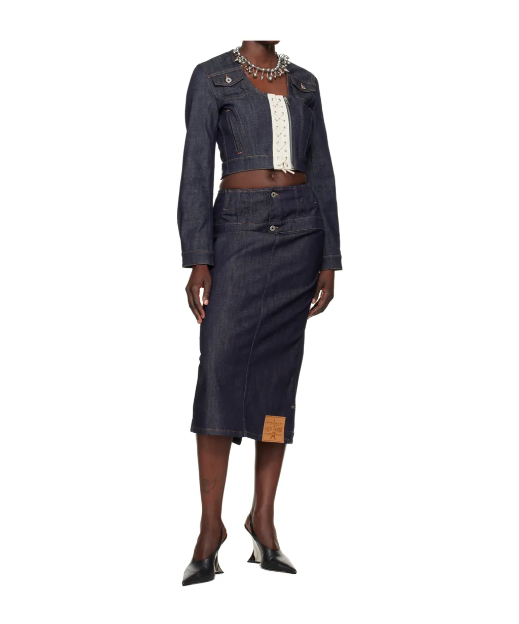 Cropped Denim Jacket