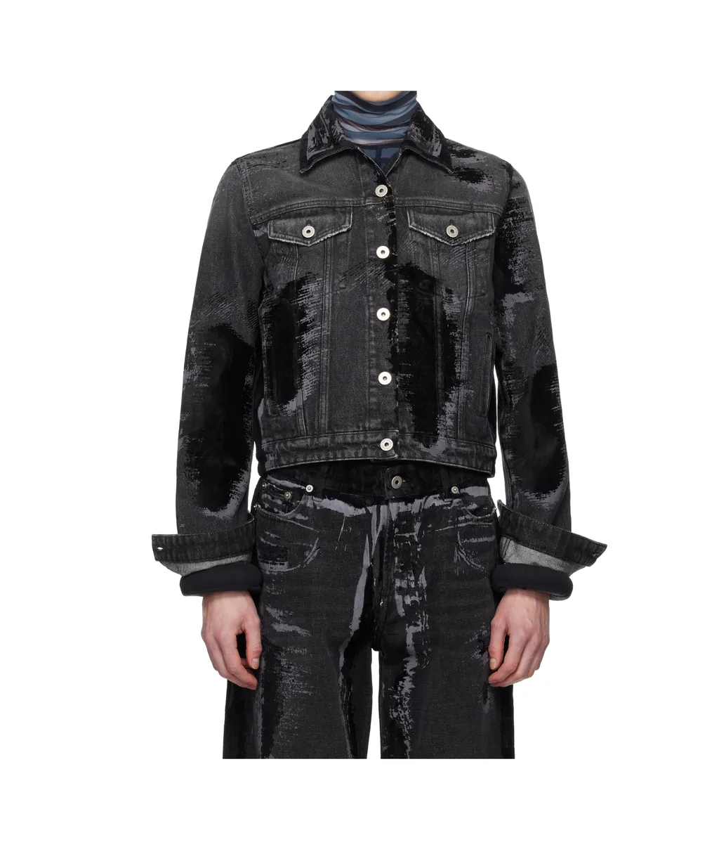 Denim Jacket The Flocked