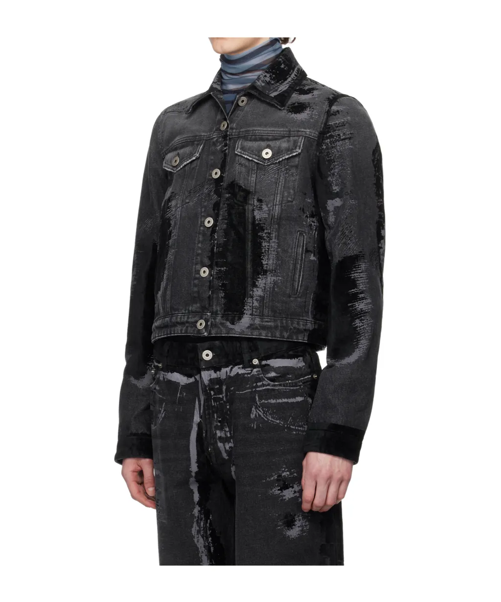 Denim Jacket The Flocked
