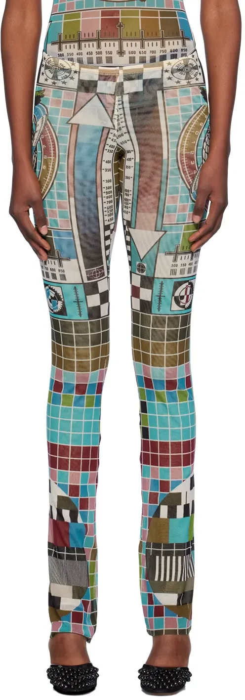 Printed Casual Pants
