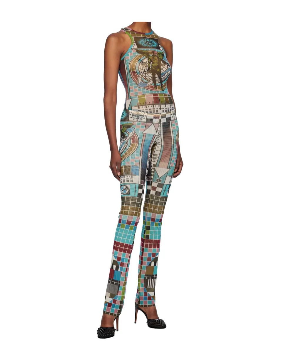 Printed Casual Pants