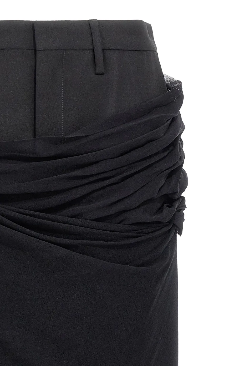 Layered Draped Trousers