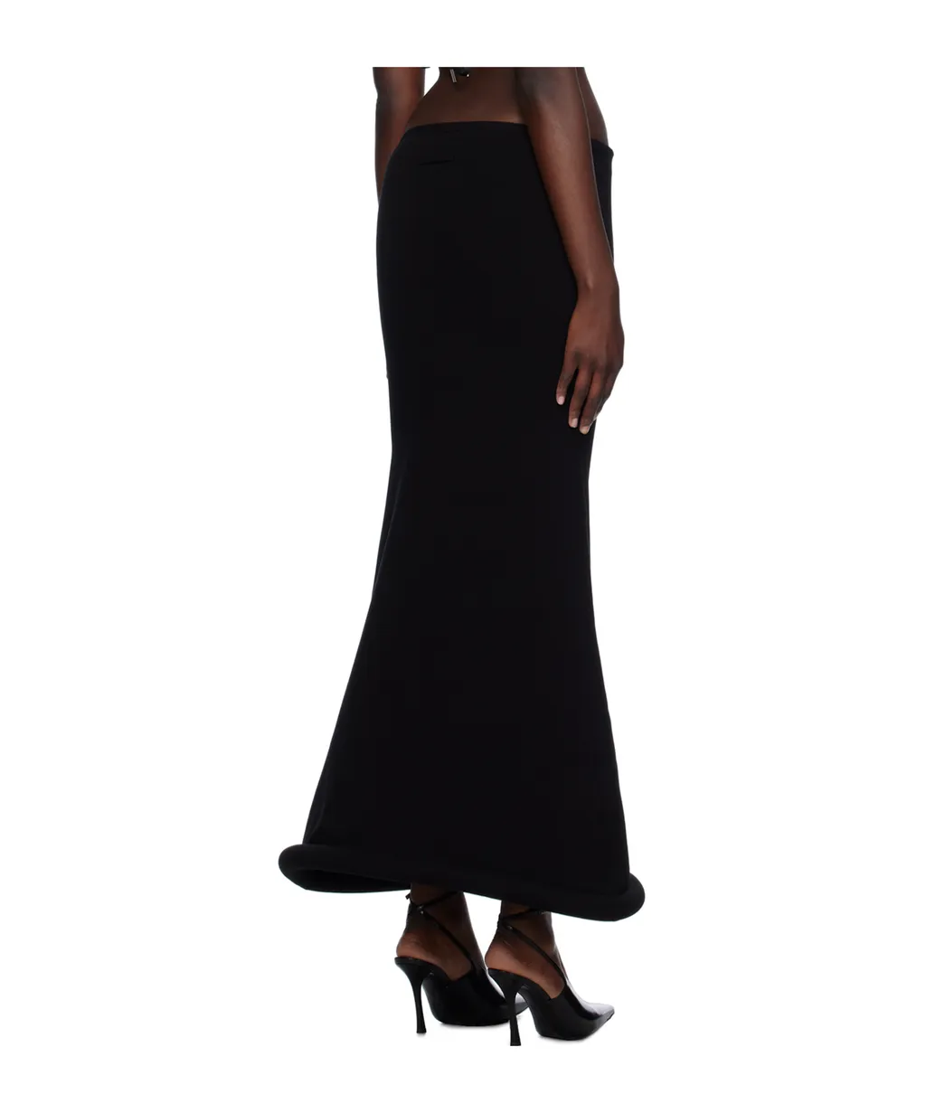 3D Knitted Maxi Skirt