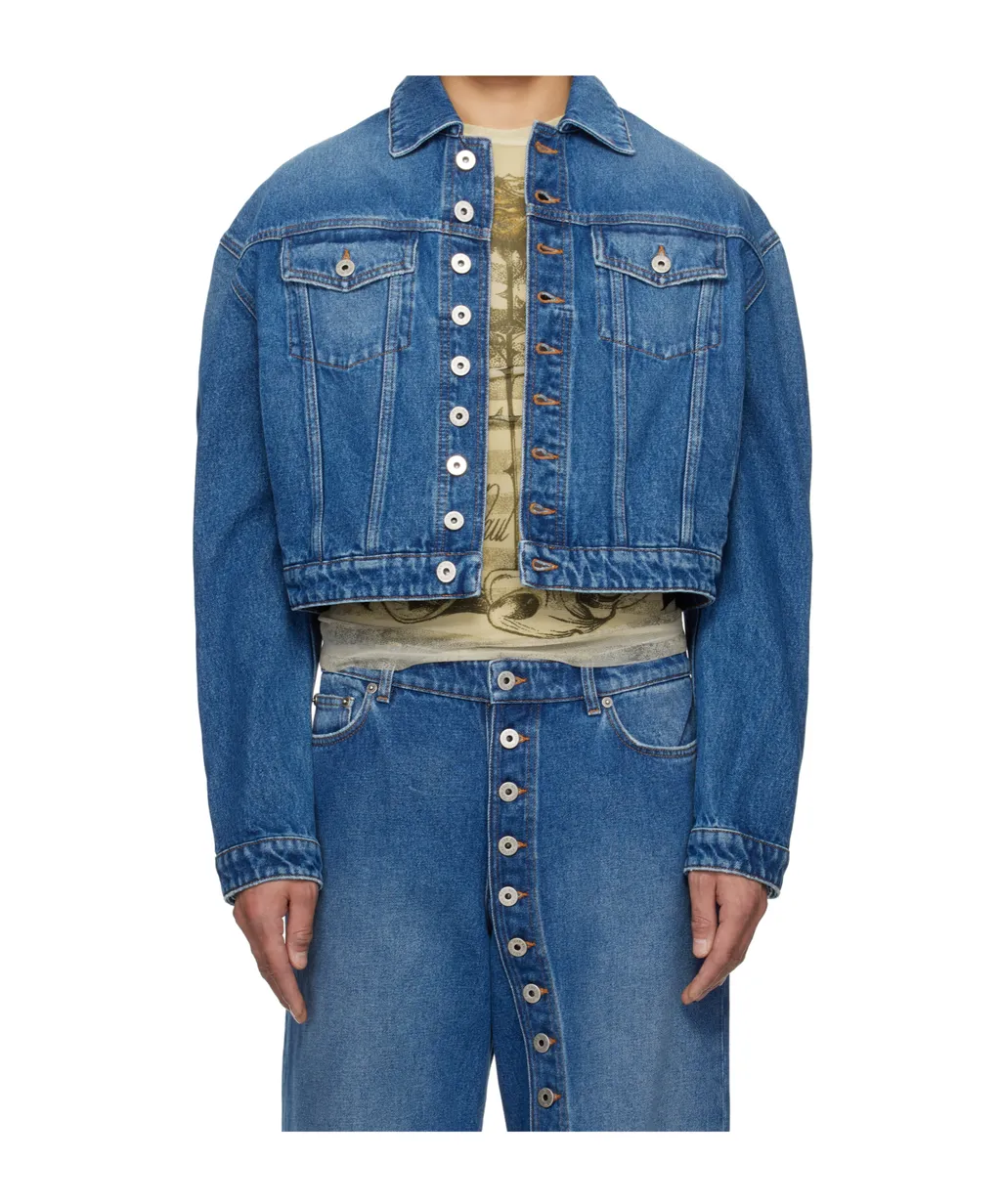 The Buttoned Denim Jacket