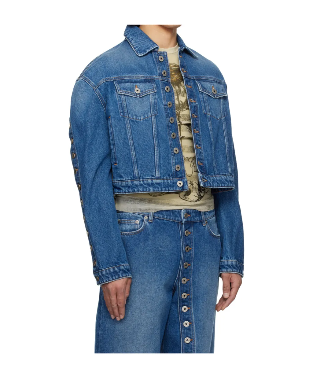 The Buttoned Denim Jacket