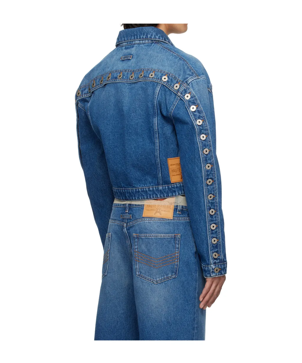 The Buttoned Denim Jacket