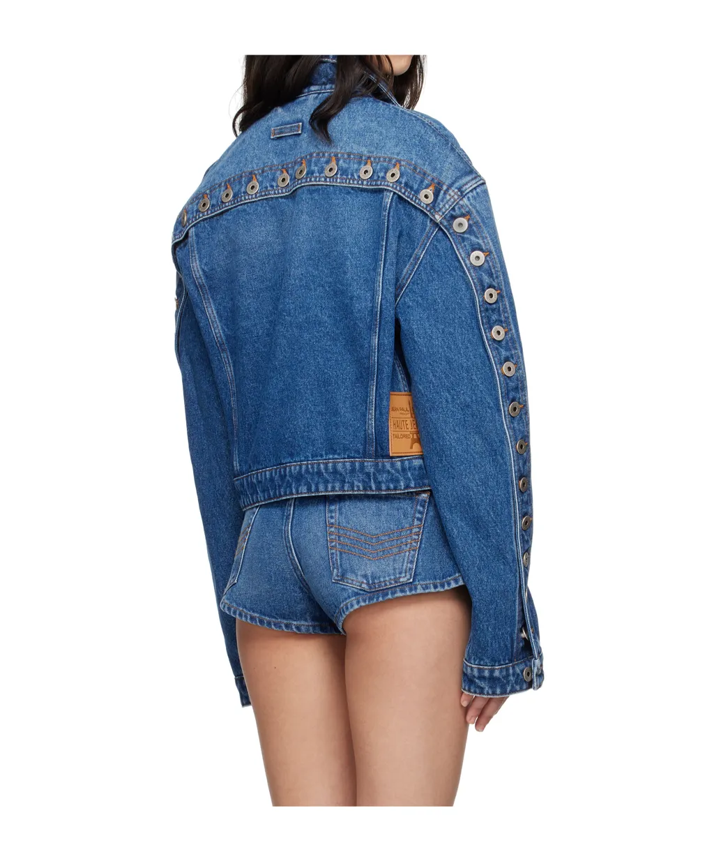 The Buttoned Denim Jacket