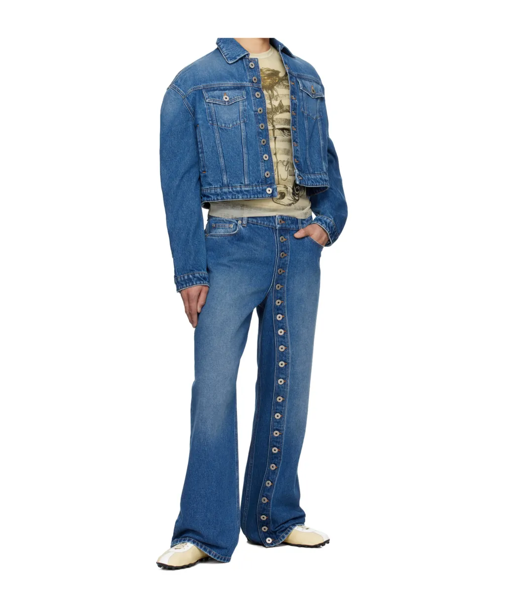 The Buttoned Denim Jacket