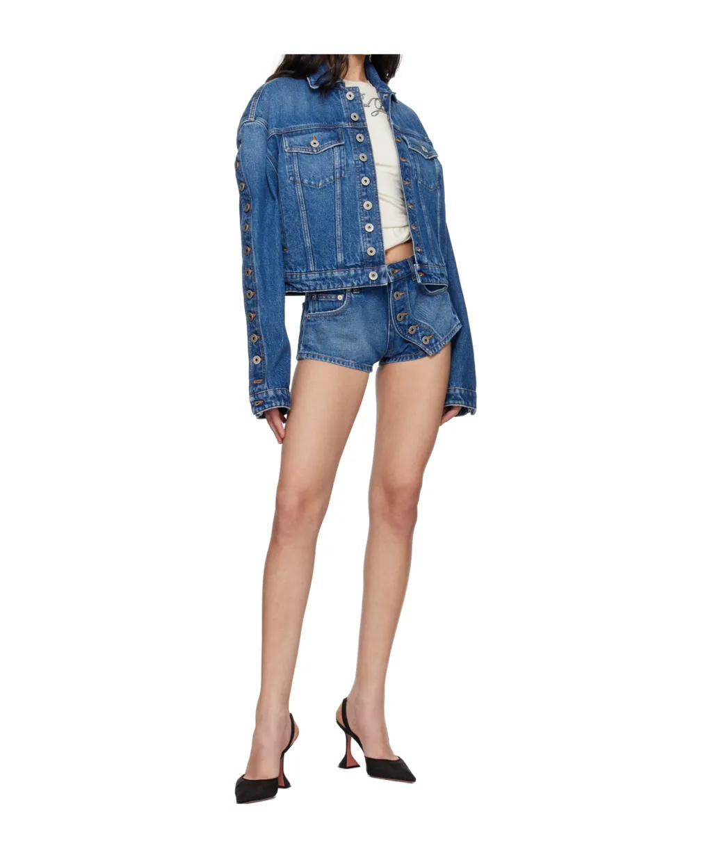 The Buttoned Denim Jacket