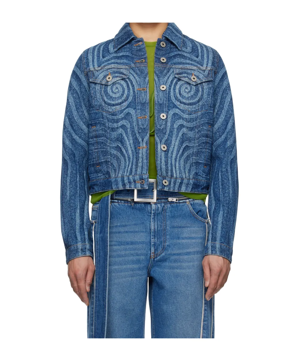 Printed Denim Jacket