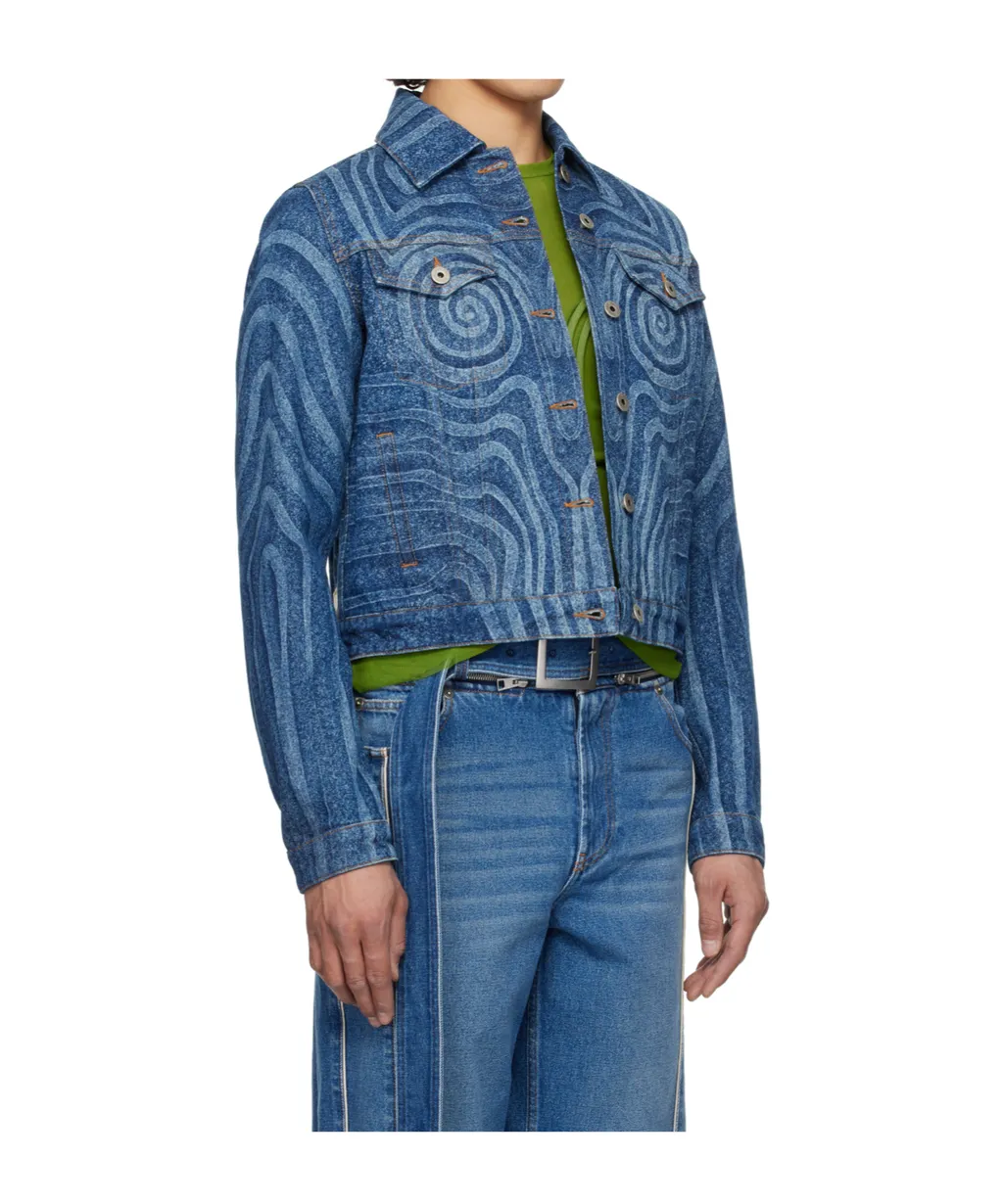 Printed Denim Jacket