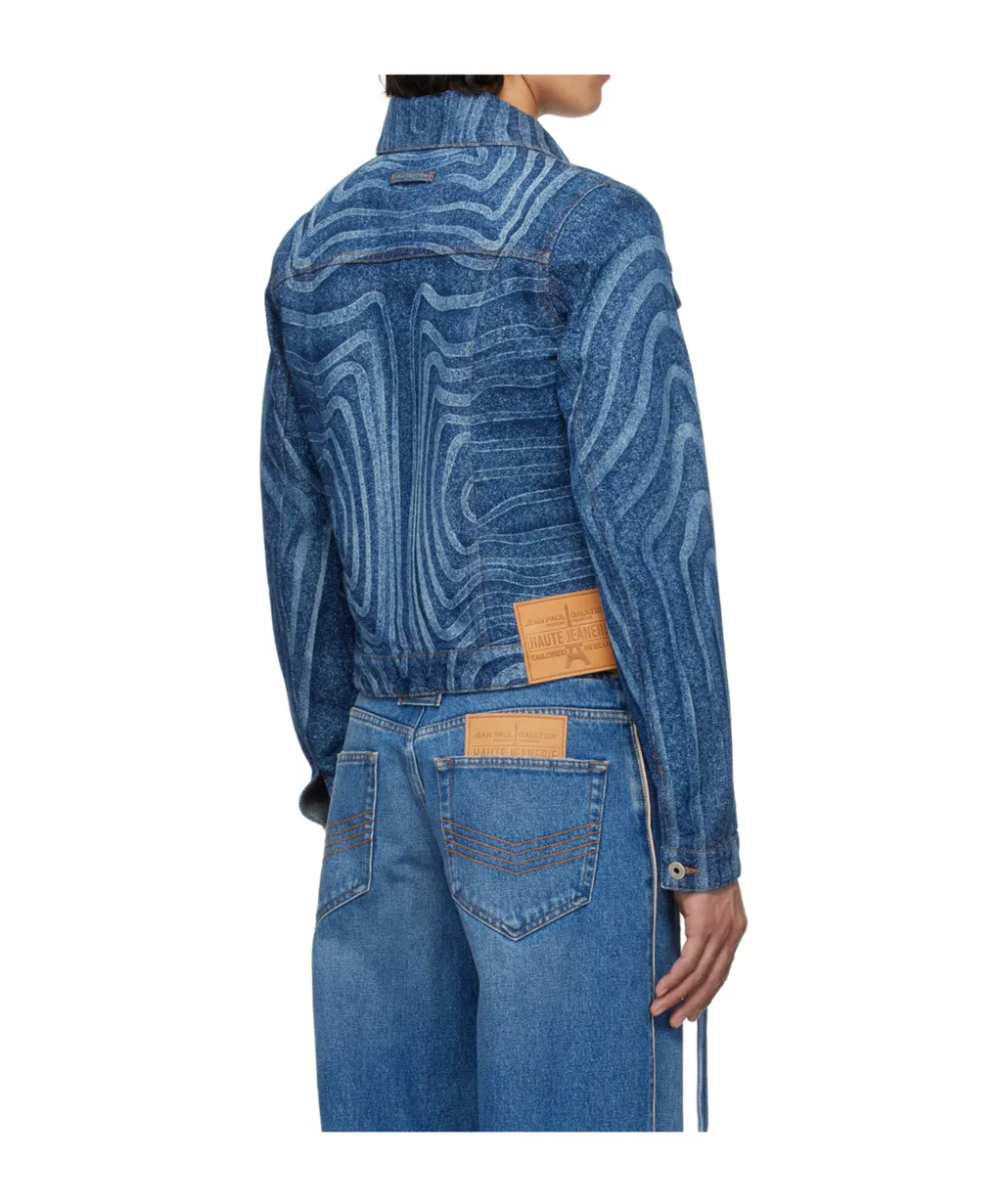 Printed Denim Jacket