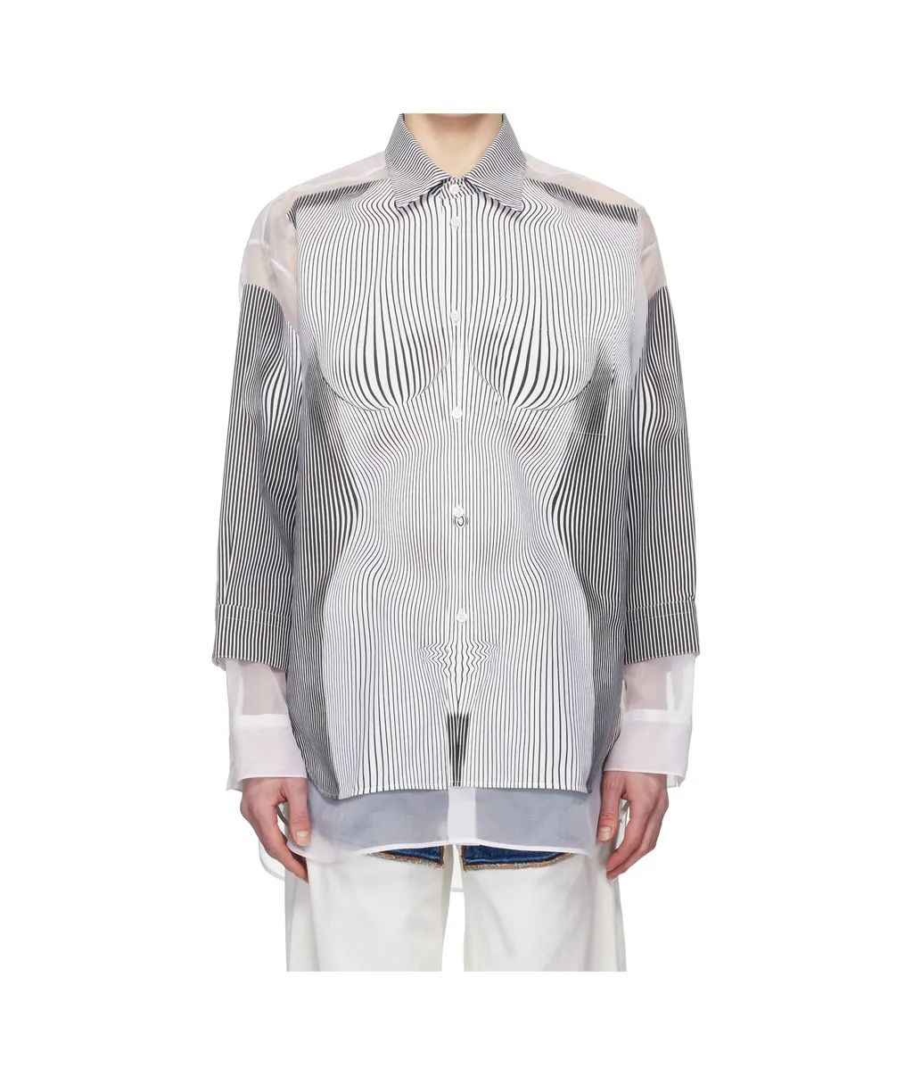 Striped Pattern Shirt
