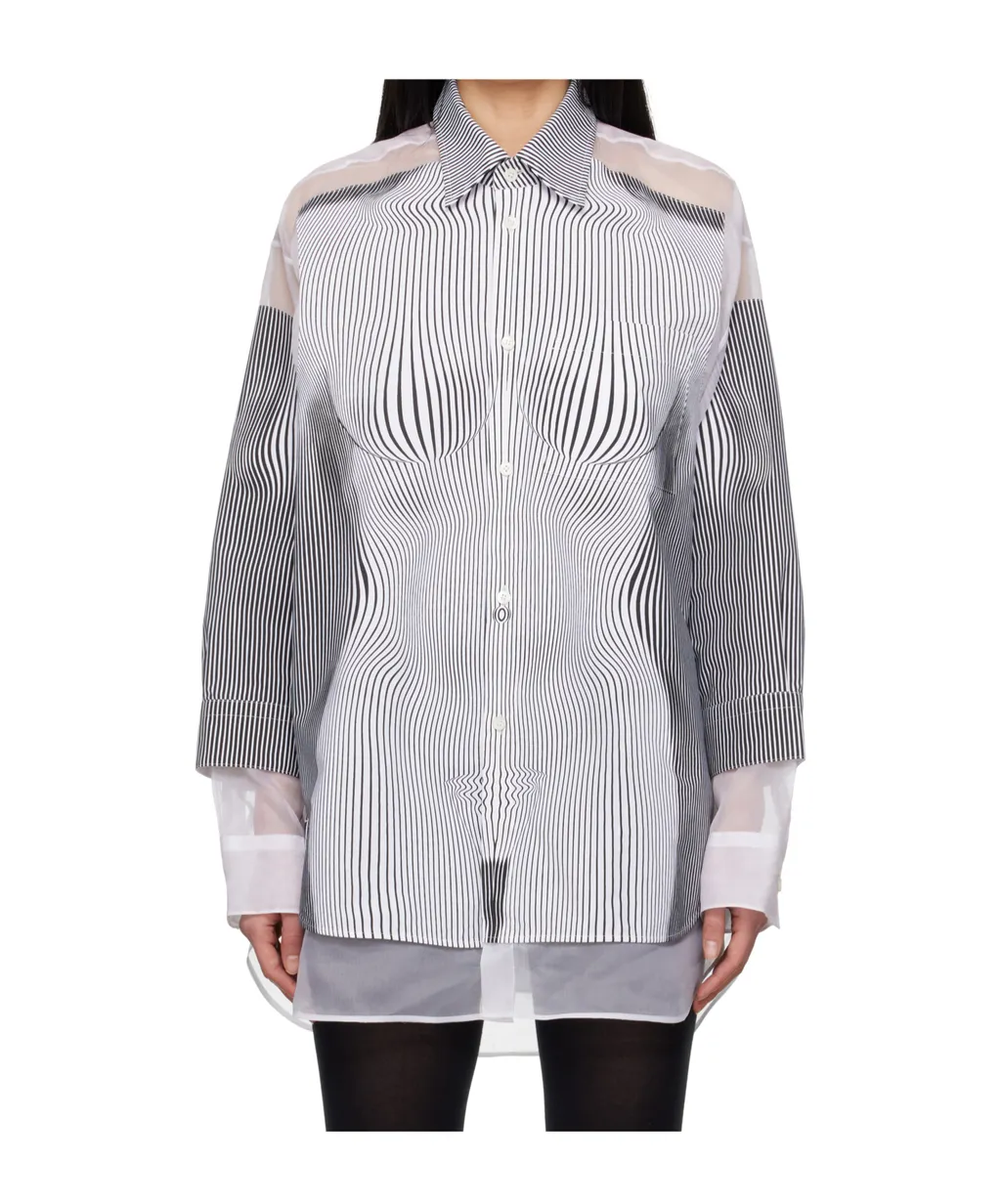 Striped Pattern Shirt