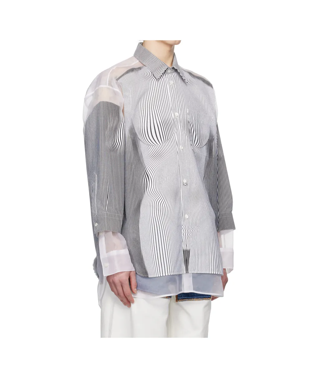 Striped Pattern Shirt