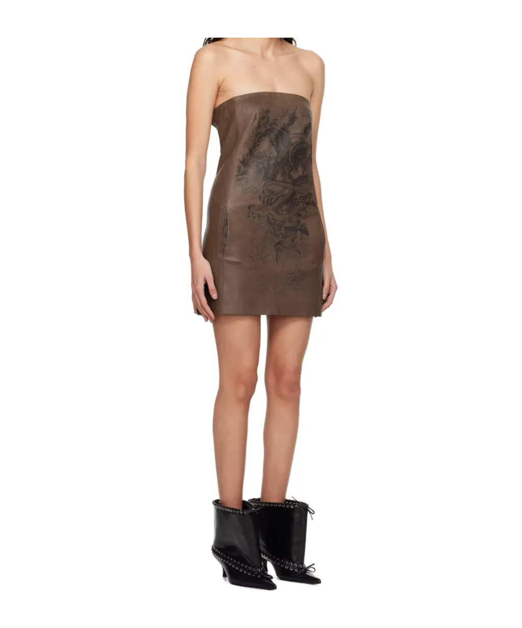 Graphic Print Dress