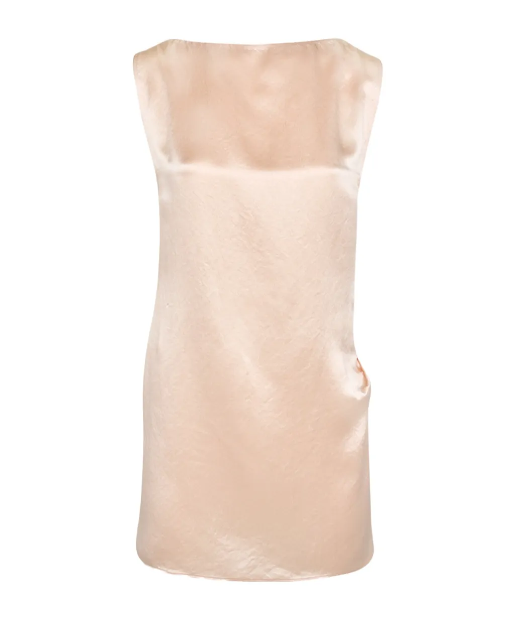 Cowl-Effect Mini Dress