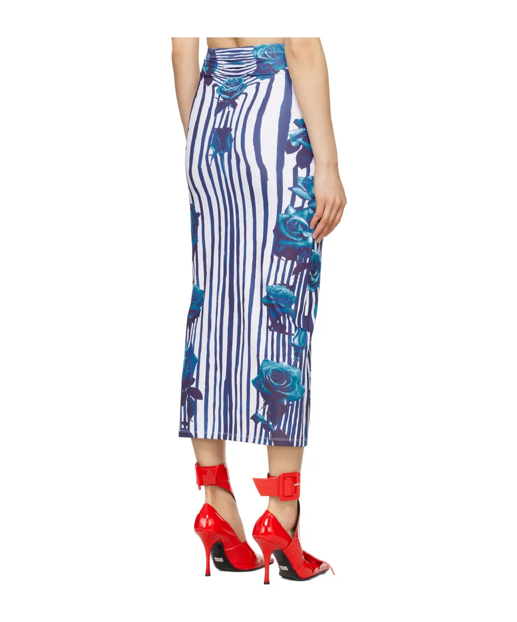 Graphic Print Skirt
