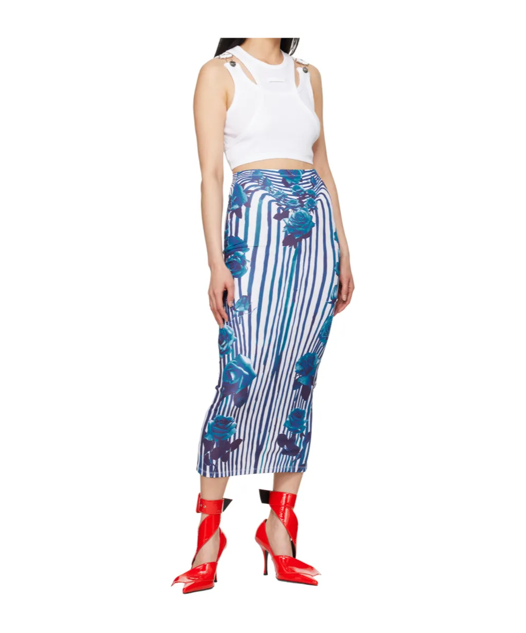 Graphic Print Skirt