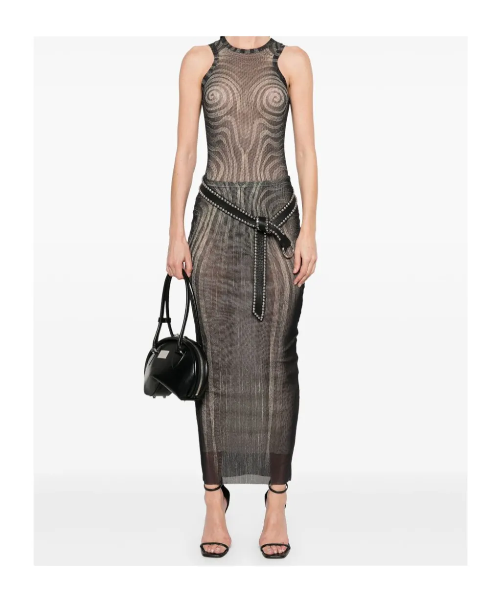 Spiral Mesh Bodysuit