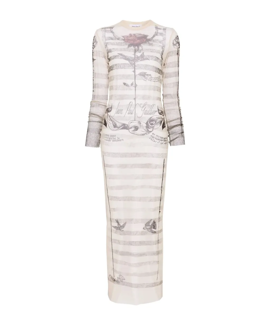 Tattoo MariniÈRe Maxi Dress