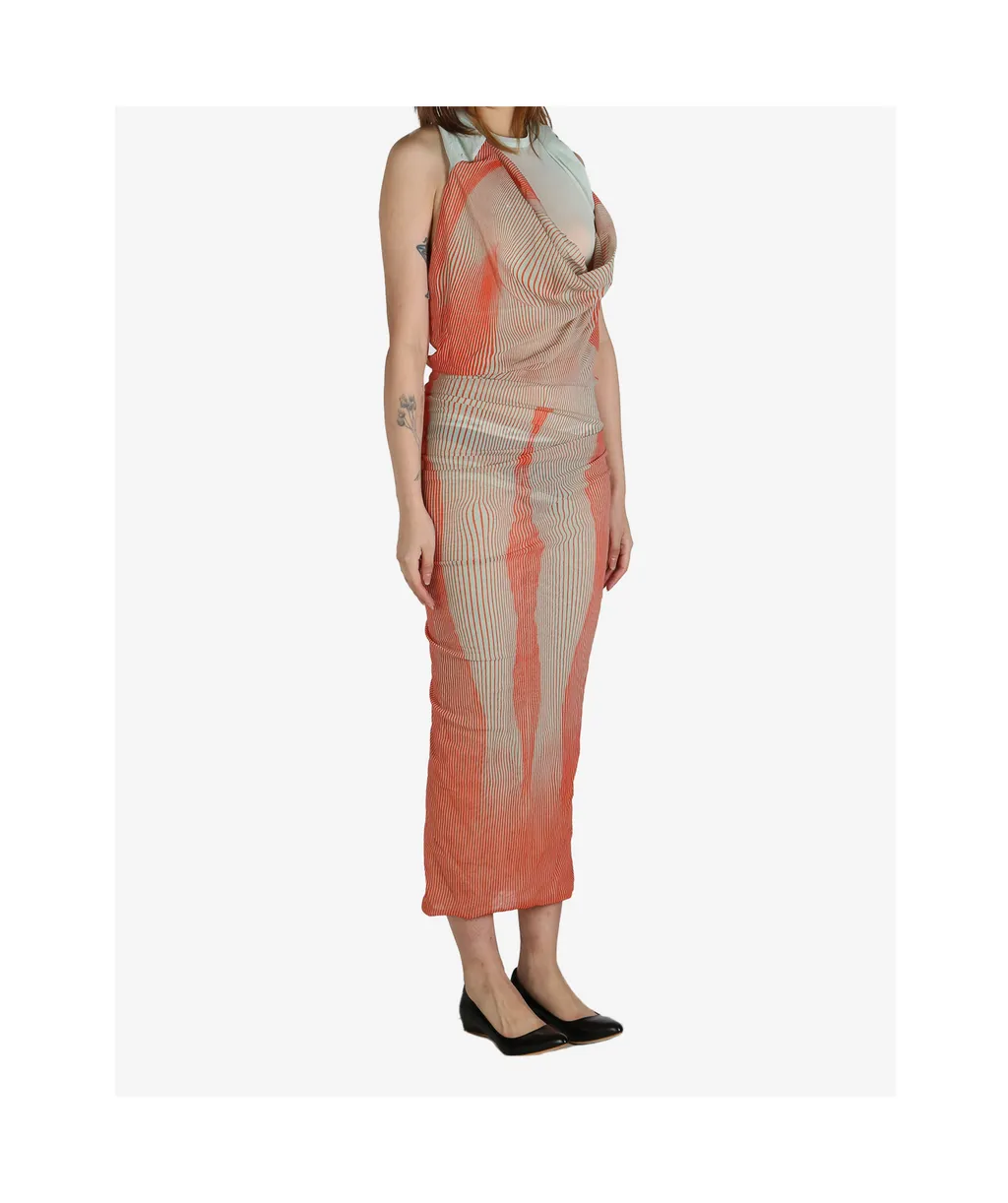Draped Body Morphing Dress