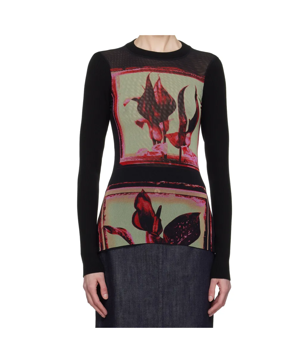 Round Neck Long Sleeve T-Shirt