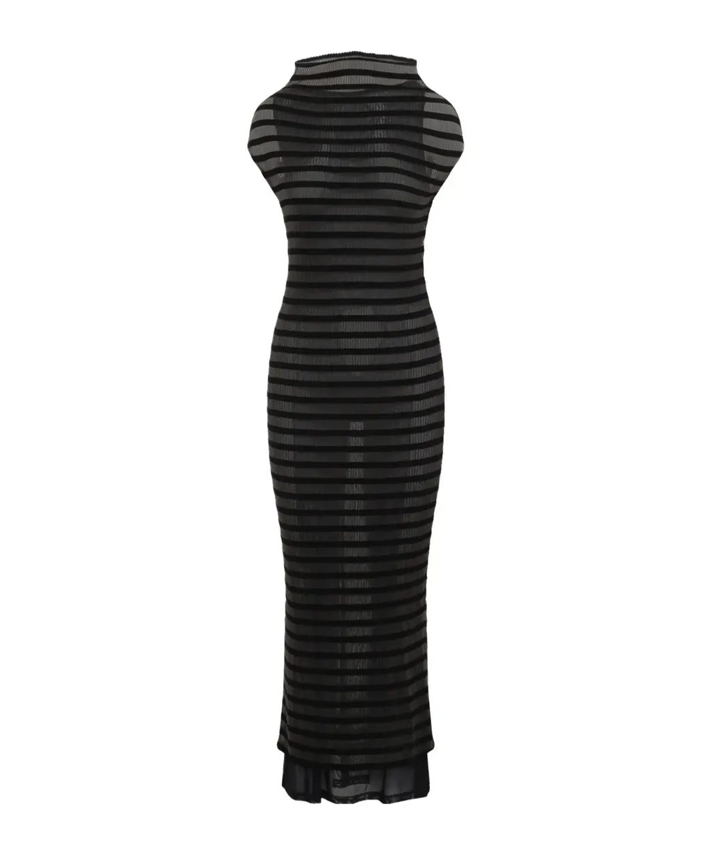 Striped Maxi Dress