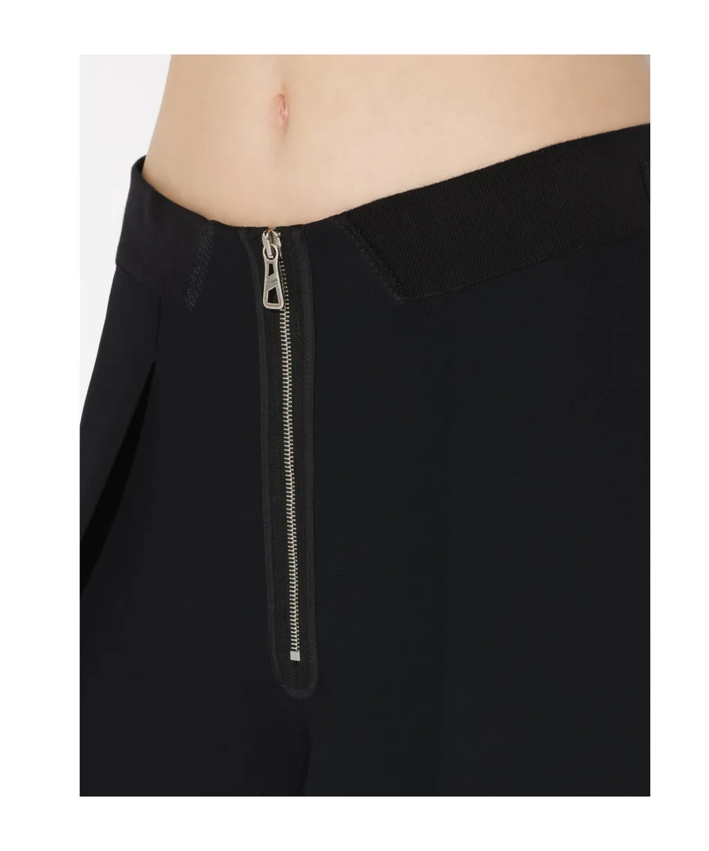 Bonded Crepe Trousers