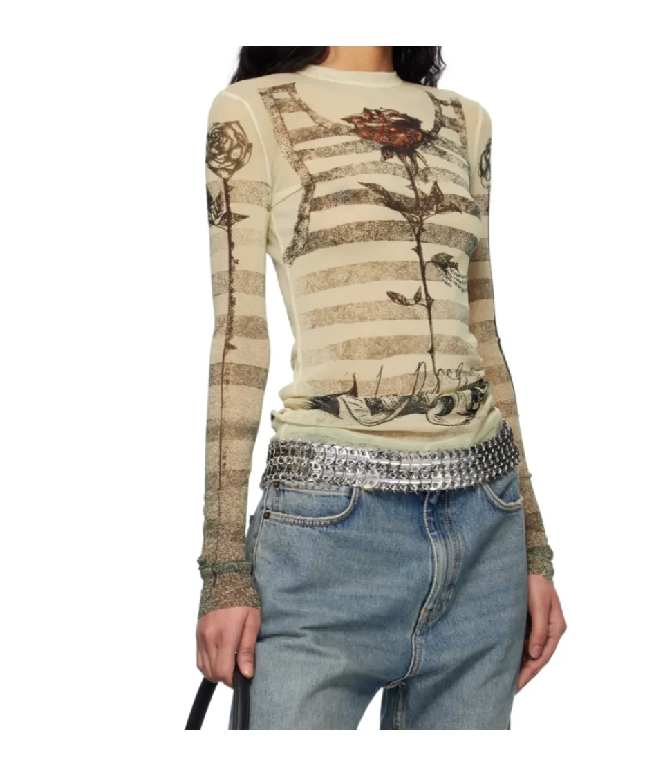 Graphic Long Sleeve Top